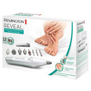 Remington MAN3000 Reveal Manicure-Pedicureset met 12 Hulpstukken Zilver/Wit