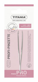 Titania Profi Pincet RVS 9.5cm - schuin