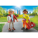 Playmobil DuoPacks Paramedicus met patiënt