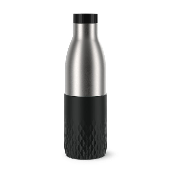 Emsa N3111100 Thermosfles 0.7L RVS/Zwart