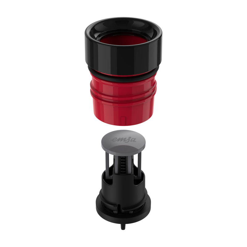 Emsa N3111100 Thermosfles 0.7L RVS/Zwart