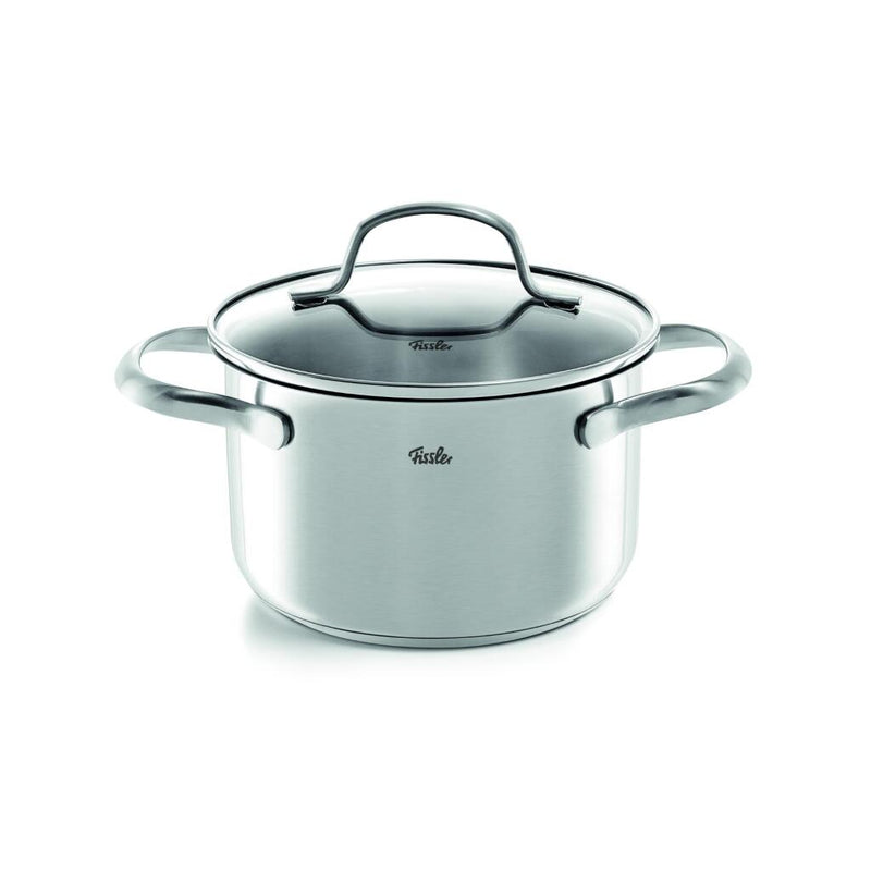 Fissler San Francisco Kookpan + Glazen Deksel 16 cm RVS