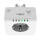 Ansmann Digitale Stekkerdoos-Timer Wit