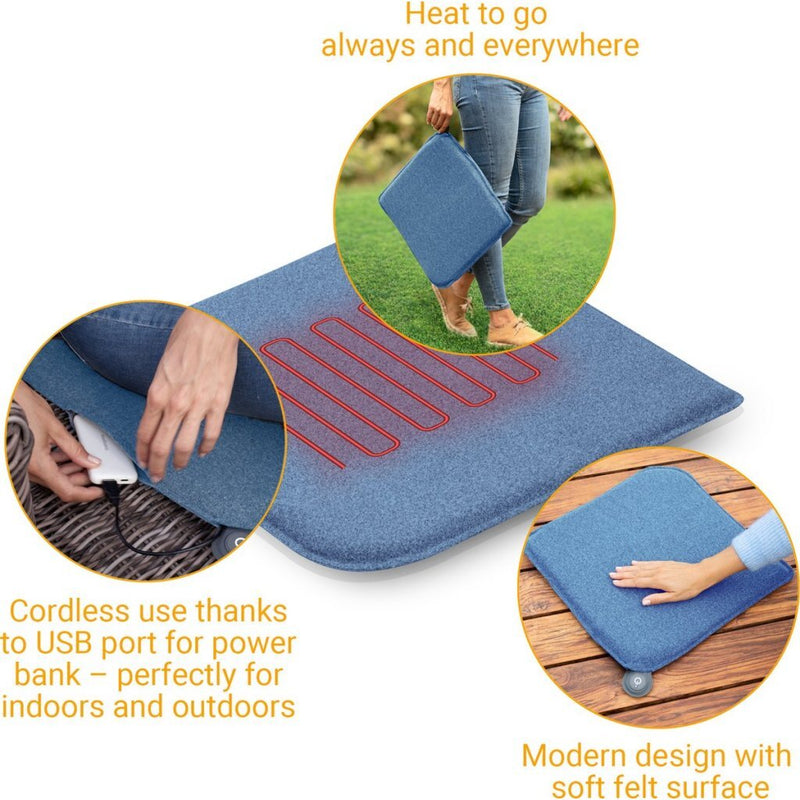 Medisana OL650 Oudoor Warmte Kussen 40x40 cm Blauw