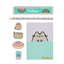 Pusheen Notitie Set in Etui Mint/Roze