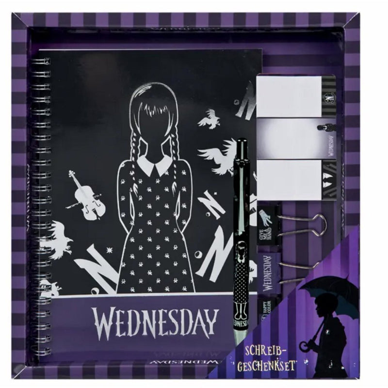 Wednesday Schrijfset Giftbox