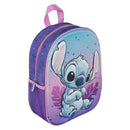 Disney Stitch 3D Rugtas Paars/Roze