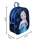 Disney Frozen 3D Rugtas Donkerblauw/Paars