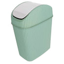 Tafelafvalbak Alythia met Zwaaideksel 2.5L Groen/Wit