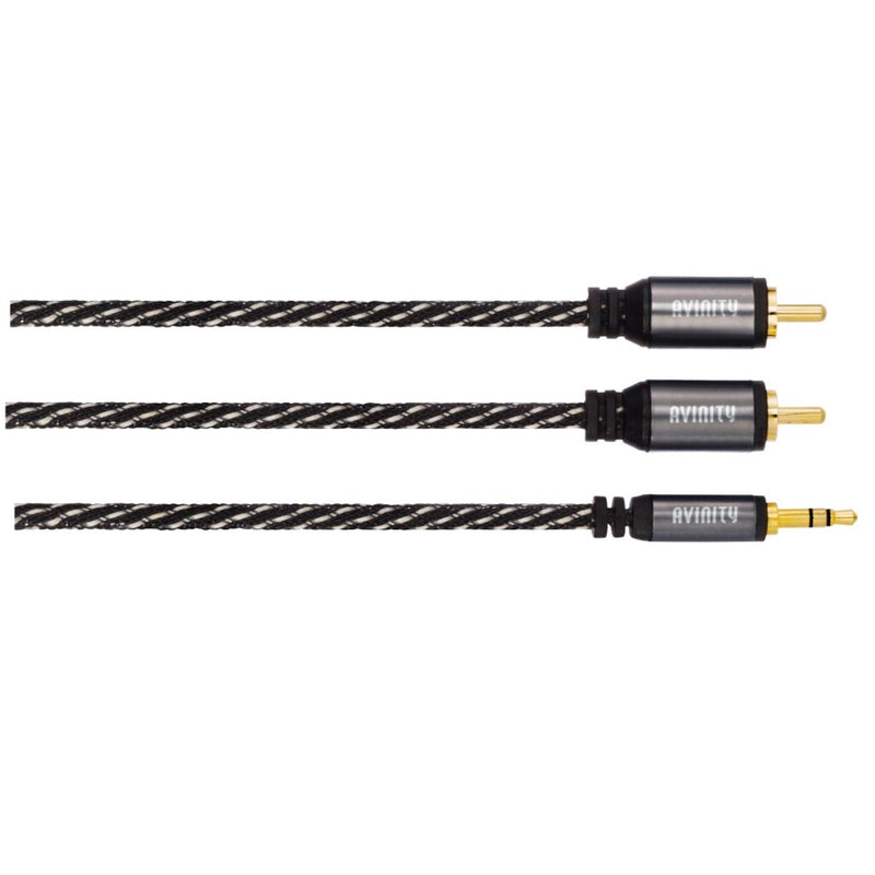 Avinity Audiokabel 2 Cinch-stekkers - 3,5-mm-jack Stereo 3,0 M
