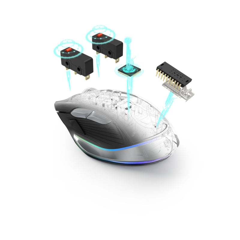 uRage Gaming Muis Reaper 700 Unleashed + RGB LED Zwart