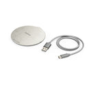 Hama QI-FC10 Wireless Charger Cr&egrave;me/Grijs