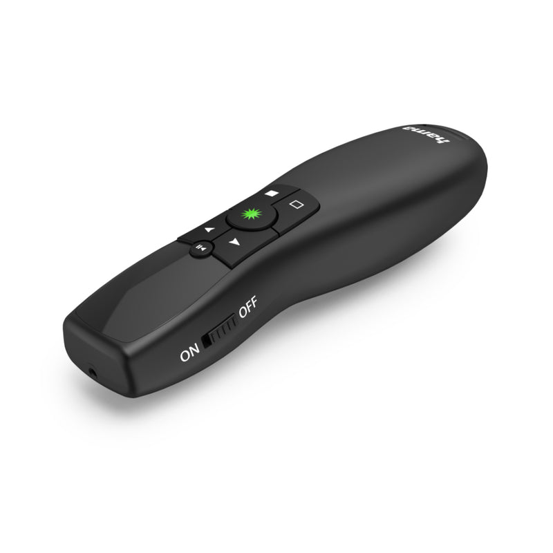 Hama Draadloze Laser Pointer Groen Licht Zwart
