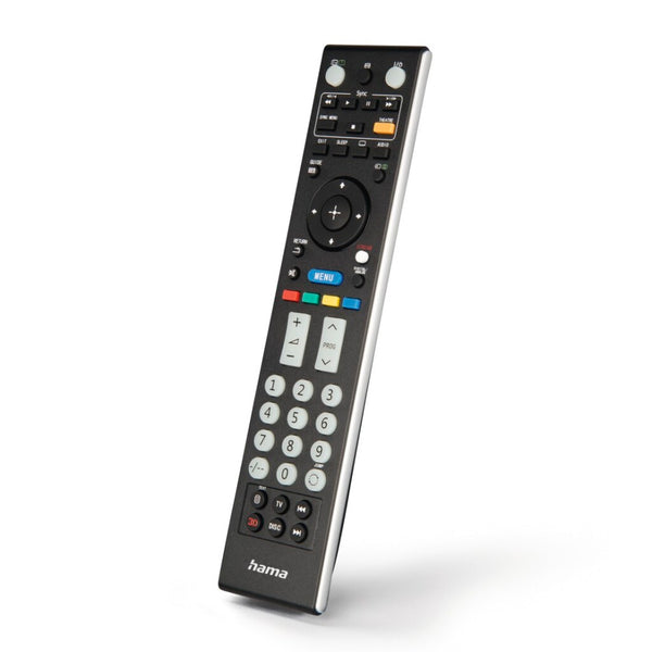 Hama Universele Afstandsbediening Sony TV IR Lerend + Lichtgevende Toetsen Zwart