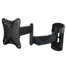 Hama TV Muurbeugel Draaibaar Kantelbaar Uittrekbaar Schermen 10-26 Inch Zwart