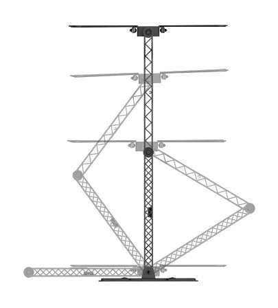 Hama Tv-muurbeugel FULLMOTION 400x400 165 Cm (65) Extra Lange Arm Slim