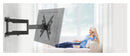 Hama Tv-muurbeugel FULLMOTION 400x400 165 Cm (65) Extra Lange Arm Slim