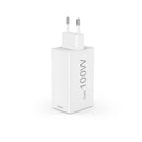 Hama Snellader GaN 2x USB C PD 1x USB A QC 100W Wit