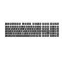 uRage Set Pudding-Keycaps Zwart/Transparant