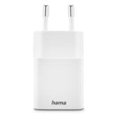 Hama Snellader 1x USB-C PD 1x USB-A QC Mini-oplader 30 W Wit