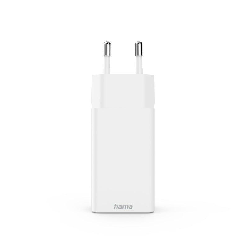 Hama Snellader GaN 1x USB-C PD 2x USB-A QC Mini-oplader 45 W Wit