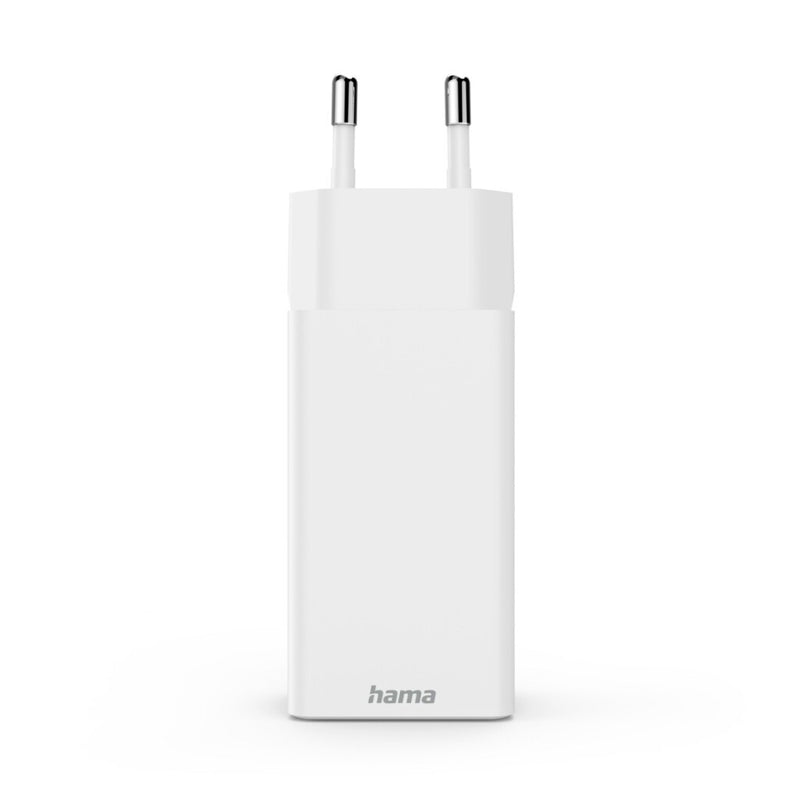 Hama Snellader 2x USB-C PD 1x USB-A QC Mini-oplader 65W Wit