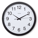 Hama Stille Wandklok Aruba 40 cm Zwart/Wit