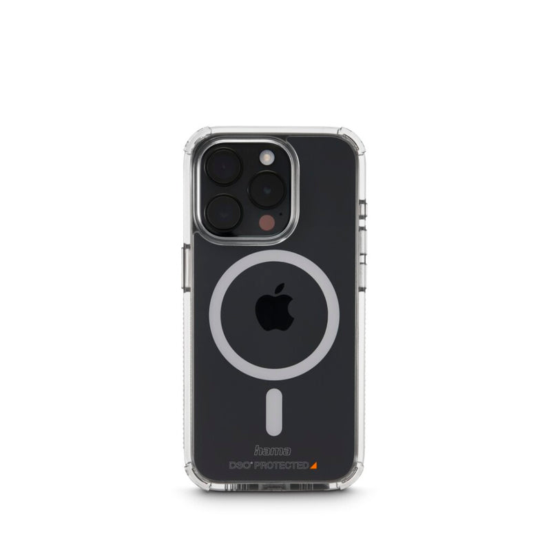 Hama MagCase Extreme Protect voor Apple iPhone 15 Pro Transparant