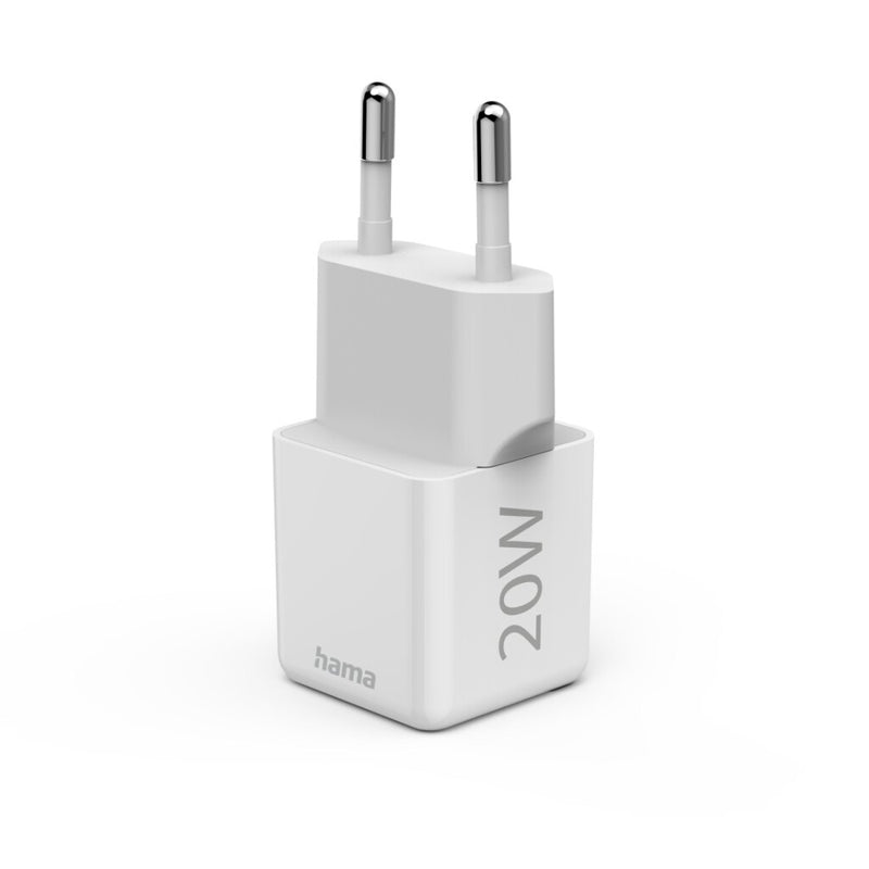Hama Snellader USB-C PD/Qualcomm&reg; Super-Mini-Charger 20 W Wit