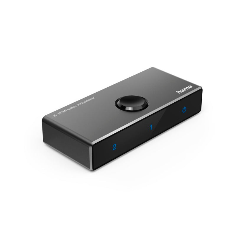 Hama 8K HDMI-Switch Bidirectional 1in2 Out/2in1 Out Zwart