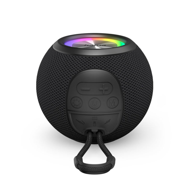 Hama Ball Shape Bluetooth Speaker + Licht 5W Zwart