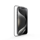 Hama Telefoon-beschermglas Super Hybrid V. Apple IPhone 15 Pro Montagehulp