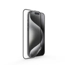 Hama Telefoon-beschermglas Super Hybrid V. Apple IPhone 15 Pro Max Montageh.