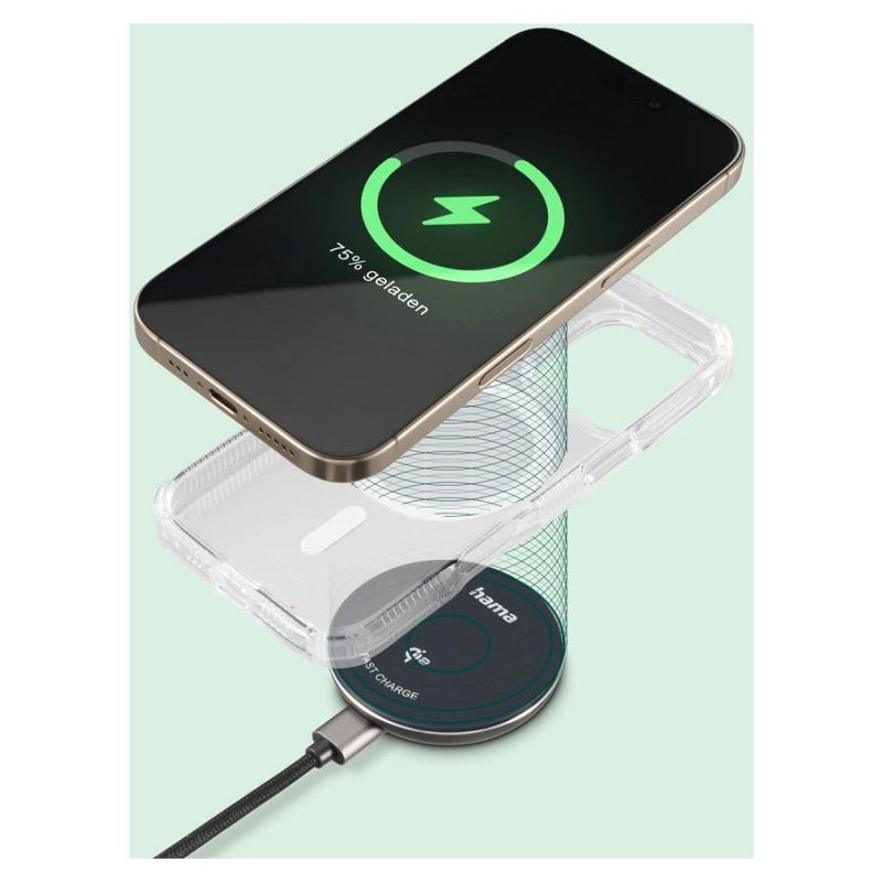 Hama Draadloze Qi2-Oplader 15W Zwart