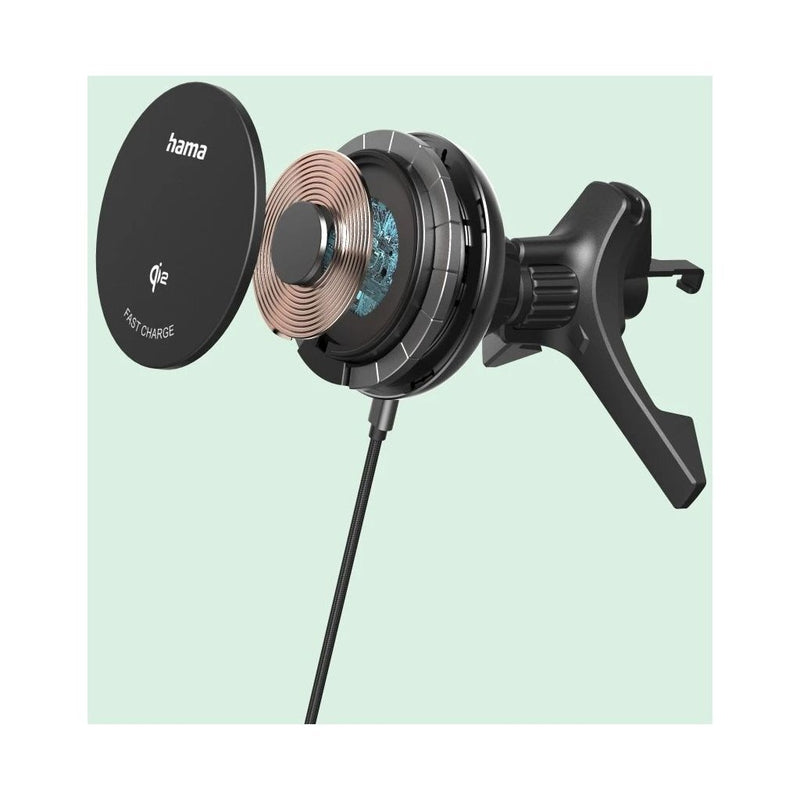 Hama Draadloze Qi2-Oplader 15W Zwart