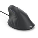 Hama ECM-500R Ergonomische Verticale Muis met 7 Knoppen Zwart