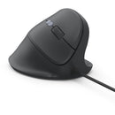 Hama ECM-500R Ergonomische Verticale Muis met 7 Knoppen Zwart