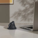 Hama EWM-600R Draadloze Ergonomische Verticale Muis met 8 Knoppen Zwart