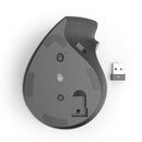 Hama EWM-700R Draadloze Ergonomische Verticale Muis met 8 Knoppen Antraciet