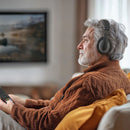 Hama ShellTV II TV-Koptelefoon Over-Ear + Kabel 6m Zwart