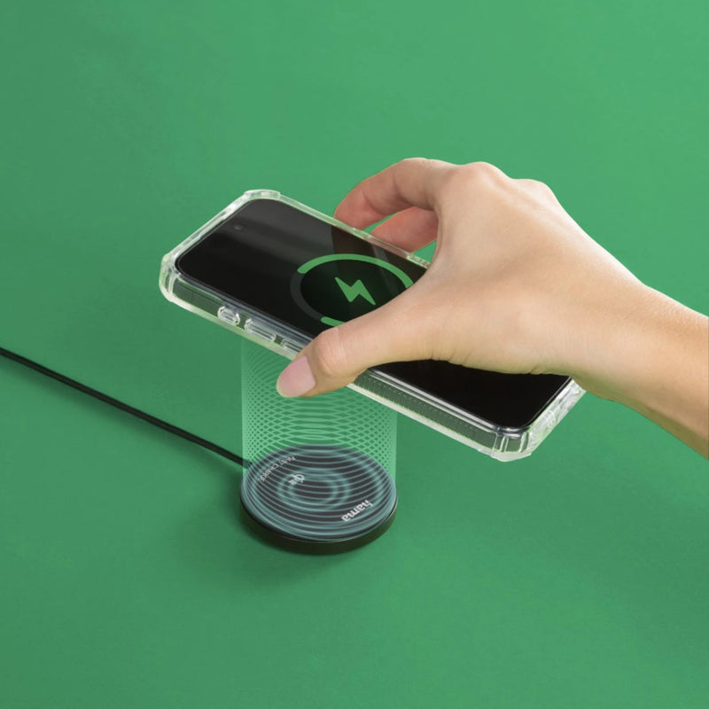 Hama Draadloze Qi2-Oplader Inductieve Oplaadpad 15W Zwart