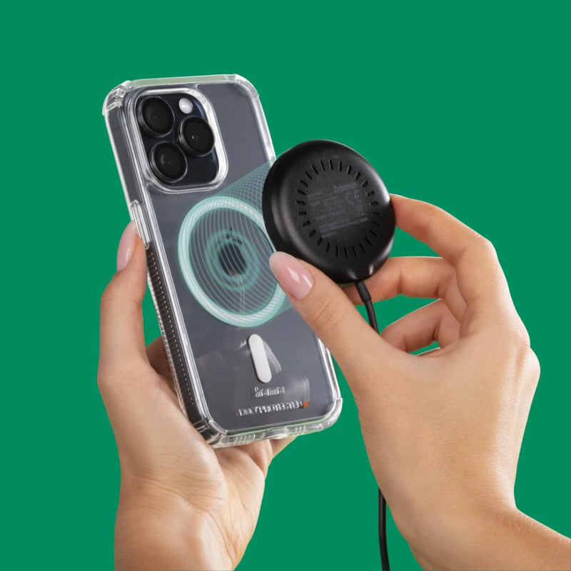 Hama Draadloze Qi2-Oplader Inductieve Oplaadpad 15W Zwart