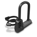 Hama Fiets-Beugelslot met Sleutel + Houders ART 2 Staal/Zwart