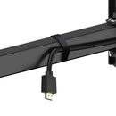 Hama TV Muurbeugel Draaibaar Kantelbaar Uittrekbaar 32-75 Inch Zwart