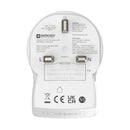 Hama Reisadapter EU-UK 1x USB-A 1x USB-C (PD) 20W Wit