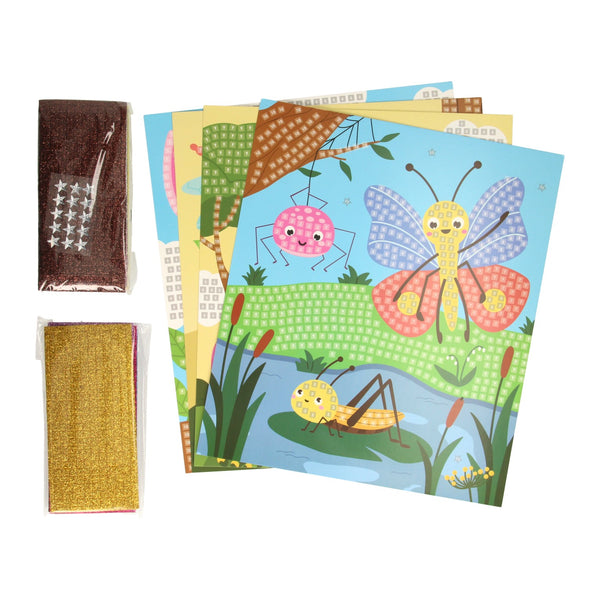 Mozaiek Glitter Knutselset Eenhoorn