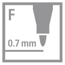 STABILO Trio A-Z Viltstiften - 240dlg.