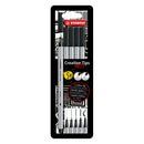 STABILO Creative Tips ARTY Pennen Zwart - 5dlg