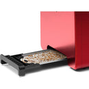 Bosch TAT4P424  Designline Broodrooster Zwart/Rood