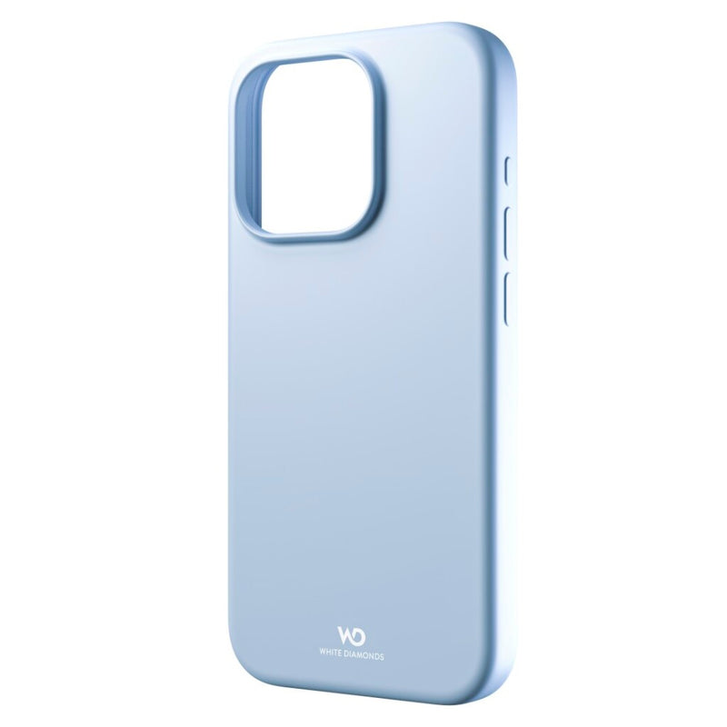 White Diamonds Mag Urban Case Cover Voor Apple IPhone 15 Pro Lichtblauw